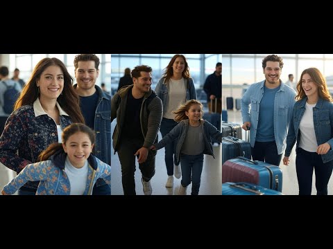 Видео: Чагатай Улусой и его дочь майя: они были удивлены после удивления опасности кайи в аэропорту.