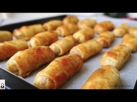 Видео: Вкусней чем пирожки Трубочки с мясом