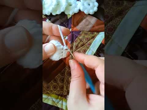 Видео: Красивый цветок для ирландского кружева и фриформа. #handmade #ирландскоекружево  #мастеркласс