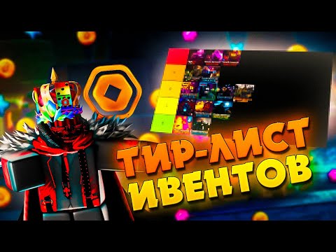 Видео: ТИР ЛИСТ ВСЕХ ИВЕНТОВ В ТДС/TDS | TOWER DEFENSE SIMULATOR