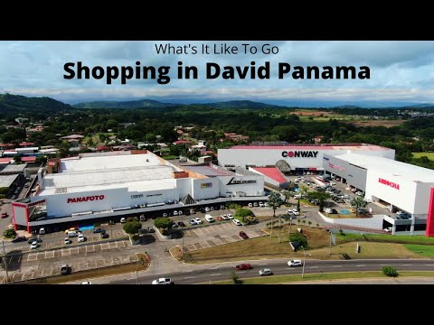 Видео: Шоппинг в Дэвиде Панаме