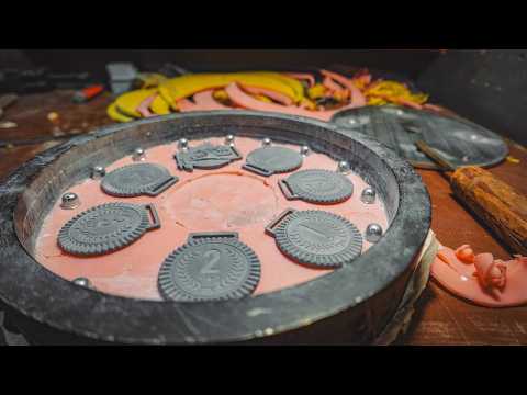 Видео: Формовка и подготовка к литью, никелю и эмалям