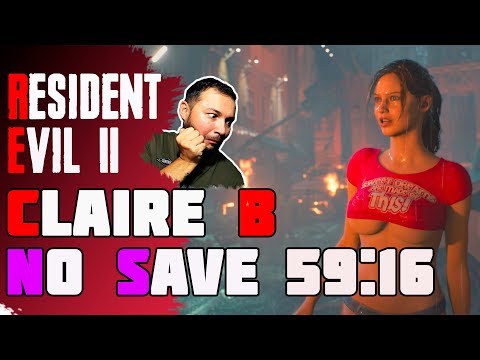 Видео: Resident Evil 2 SPEEDRUN claire B  второй сценарий за Клэр прохождение
