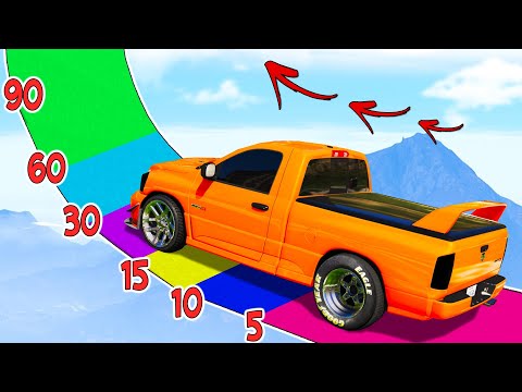 Видео: НА СКОЛЬКО ГРАДУСОВ ЗАЕДЕТ ЗАРЯЖЕННЫЙ ЧИТ ДРАГСТЕР ПО ОГРОМНОЙ ДУГЕ? ЭКСПЕРИМЕНТЫ В ГТА 5 ОНЛАЙН!