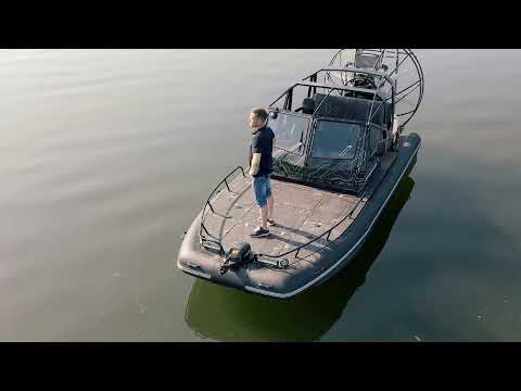 Видео: Обзор аэролодки SIBEX MAGNUM