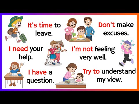 Видео: Говорите по-английски с детьми | Разговорный английский для детей | Повседневные английские предл...