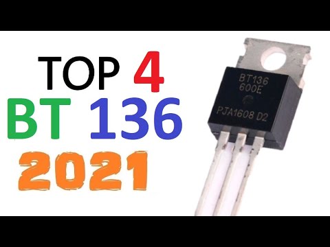 Видео: ТОП-4 ЭЛЕКТРОНИЧЕСКИХ ПРОЕКТОВ С ИСПОЛЬЗОВАНИЕМ BT136 TRIAC