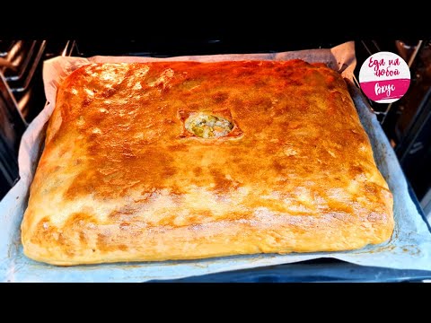 Видео: До этого еще никто не додумался, а зря! Просто и СОЧНО! НЕОБЫЧНЫЙ Пирог 4 ВКУСА для большой компании