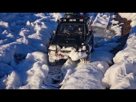 Видео: #rc #offroad Выезд в первый снег.Exit in the first snow.