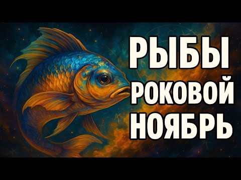 Видео: РЫБЫ — РОКОВОЙ НОЯБРЬ. Тишина перед чудом. Судьба уже рядом. Гороскоп для Рыб на ноябрь 2025