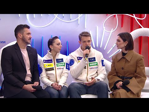 Видео: "В первую очередь было важно сделать выброс". Александра Бойкова и Дмитрий Козловский после победы.