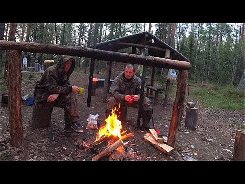 Видео: Щучий жор продолжается, торпеды ловятся! Третий день рыбалки на таёжной речке!