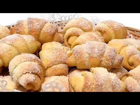 Видео: Рогалики на творожном тесте / Bagels on cottage cheese dough