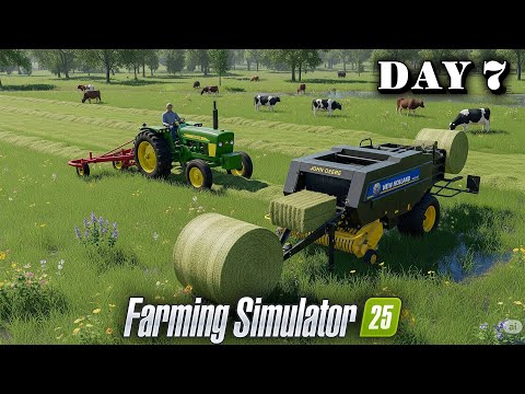 Видео: Я потратил 150 000 долларов на болотный скот - Farming Simulator 25