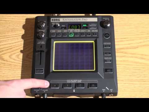 Видео: KAOSSILATOR PRO — Экскурсия, Запись лупов — В студии с Korg