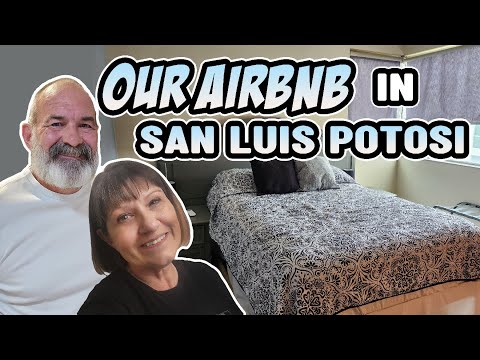 Видео: Экскурсия по нашему Airbnb и Barrio в Сан-Луис-Потоси