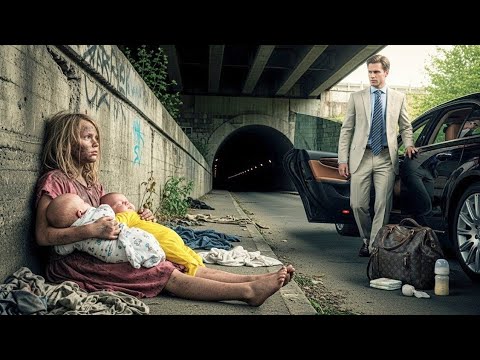 Видео: `Миллионер нашёл,под мостом' спящую девочку с двумя детьми  Подойдя ближе, он воскликнул`•|#viral 