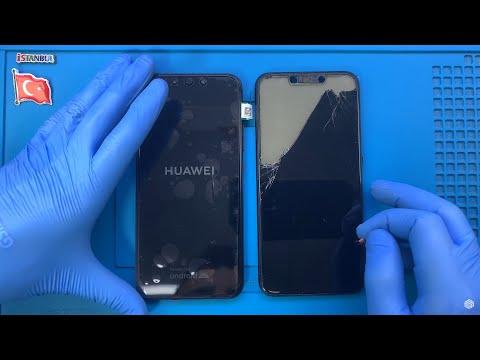 Видео: Замена экрана Huawei Mate 20 Lite