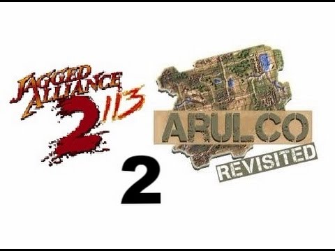 Видео: Jagged Alliance 2 v. 1.13 + Arulco Revisited 1.4 + улучшенный AI. Режим железная воля(iron man) № 2