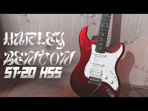 Видео: БЮДЖЕТНАЯ ГИТАРА  HARLEY BENTON ST20 HSS ШОКИРОВАЛА...