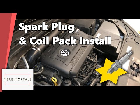 Видео: Установка свечей зажигания и катушек зажигания на VW Jetta