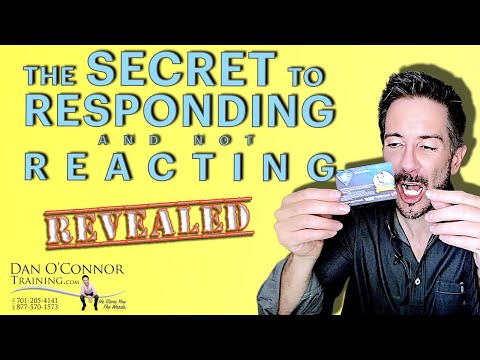 Видео: СЕКРЕТ того, как научиться реагировать на сложных людей, а не просто реагировать на них