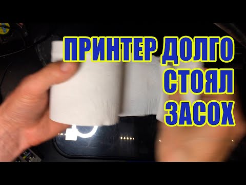 Видео: Принтер долго стоял без печати, плохо печатет, что делать, можно ли восстановить