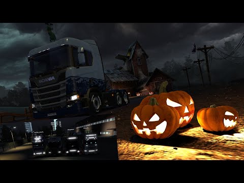 Видео: Euro Truck Simulator 2 Конвой /Хелловінські лабіринти 2025\