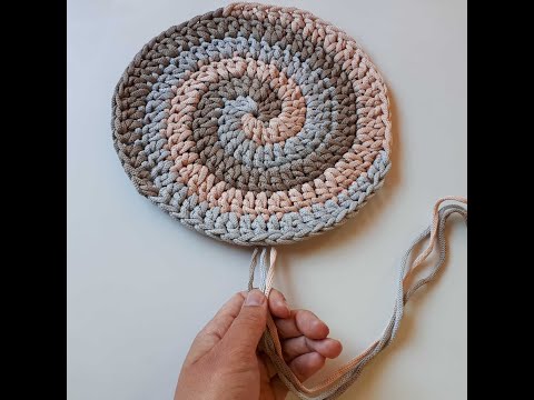 Видео: 👍🔥ЗАВОРАЖИВАЮЩАЯ СПИРАЛЬ 😱из остатков пряжи. Вязание крючком. Luba Lace