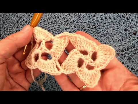 Видео: -Танцующие квадраты - безотрывный мотив крючком , crochet motifs (  узор № 459)