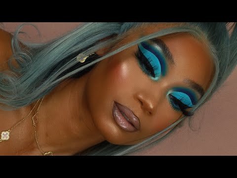 Видео: Макияж Summer Walker Baby Blue Cut Crease | MakeupTiffanyJ