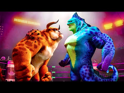 Видео: Щупостар против Короля Обжоры | Лига монстров | отрывок