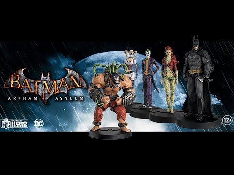 Видео: Бэтмен: Лечебница Аркхэм  коллекционные фигурки Batman: Arkham Asylum collector's edition