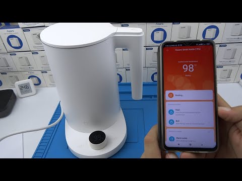 Видео: Умный чайник Xiaomi Smart Thermostatic Kettle 2 Pro 1.7L MJJYSH01YM  поддержание температуры, MiHome
