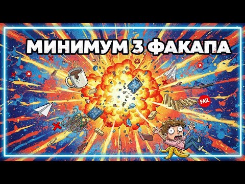 Видео: Минимум три факапа?!