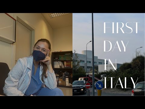 Видео: Первый день на учебе в Италии