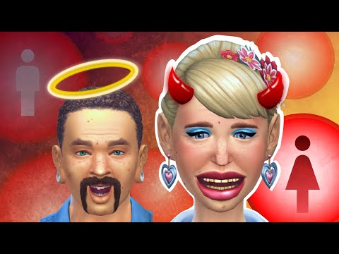 Видео: ТРЕШ ГЕНЕТИКА в Sims 4