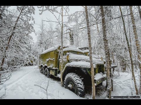Видео: Брошенная РЛС П-18 в лесах Ленинградской области / Abandoned Soviet P-18 radar in the forests