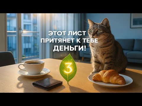 Видео: Этот лист притянет к тебе деньги: ритуал, который реально работает!