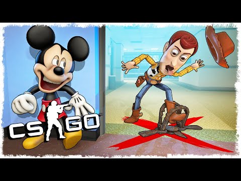 Видео: МЫШКА ТРОЛЛЬ vs ВУДИ МАНЬЯК В CS:GO!!!