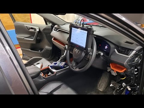 Видео: TOYOTA RAV-4 2019г. китайский Smart-key P-AA