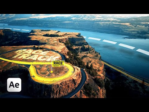 Видео: ПРОСТОЙ способ добавить линии в видео с дрона | Adobe After Effects