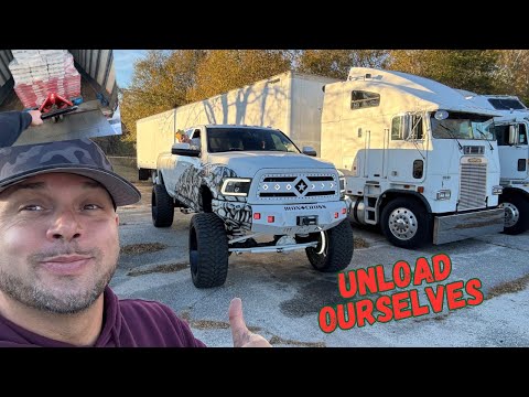 Видео: Разгружаемся САМИ, док уходит на обед пораньше!!