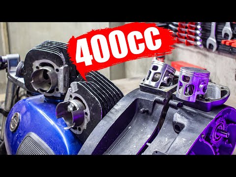 Видео: Расточил бешенный ИЖ до 400 кубов!!