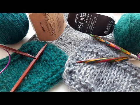 Видео: Опять МИКСУЮ 🧶 Наши ВЯЗАЛЬНЫЕ будни #вязание #микс  #джемперспицами