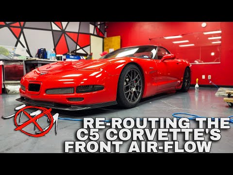 Видео: Как сохранить прохладу на вашем Corvette C5 с помощью передней кромки // Z06 тонируется