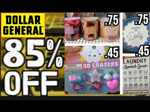 Видео: Dollar General **РАСПРОДАЖА*$1 или меньше* с 17 по 19 октября!
