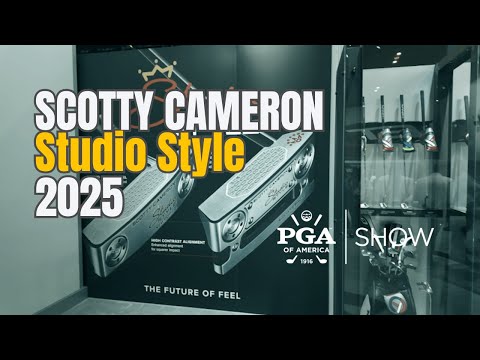 Видео: PGA SHOW 2025: НОВЫЕ паттеры Scotty Cameron Studio Style — Интервью