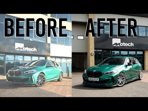 Видео: Полная трансформация нашего BMW F40 M135i менее чем за 20 минут