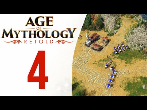 Видео: Прекрасный план ⚡ Прохождение Age of Mythology: Retold #4 [Падение трезубца]